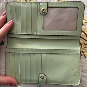Kate Spade Mint Green Wallet
